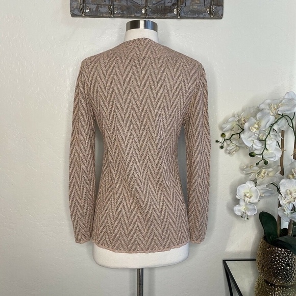 Brenda French by French Rags Knit Coral Cardigan - Picture 3 of 8